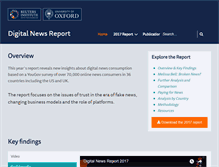 Tablet Screenshot of digitalnewsreport.org